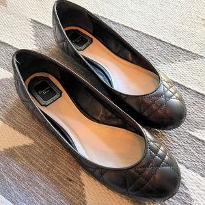 Dior Cannage Ballet Flats